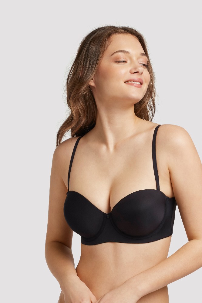 1 0344 B GISELA SUJETADOR SIN TIRANTAS PUSH-UP - Imagen 4